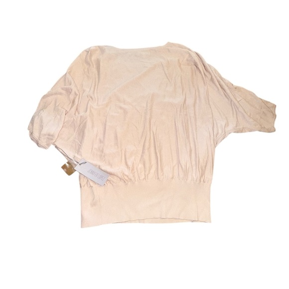 JLO Button-up Sleeve Light Pink Women's Top - Picture 6 of 7